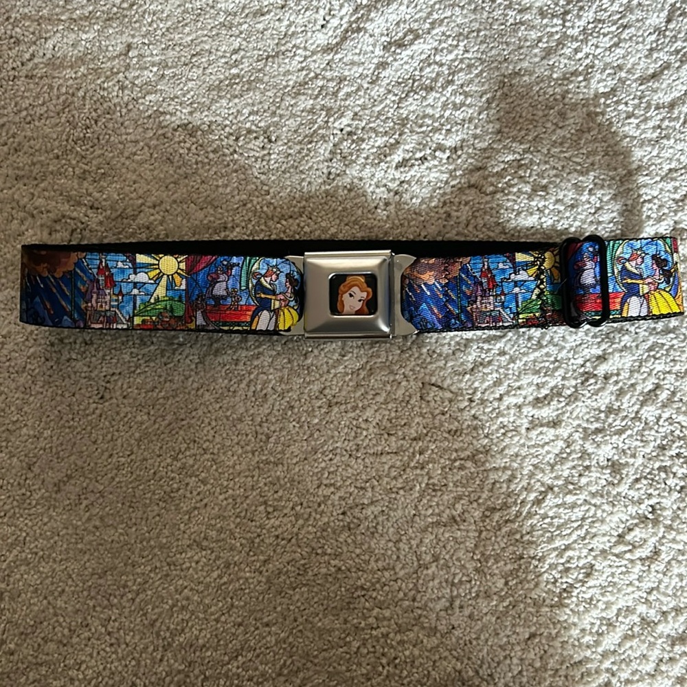 Disney’s Beauty and the Beast seatbelt- belt